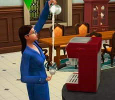 Новый скриншот — эспрессо машина из The Sims 4 «Веселимся вместе!»