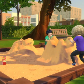Как построить песочницу в The Sims 4