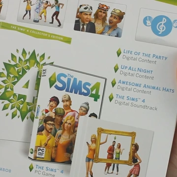Распаковка коллекционного издания The Sims 4
