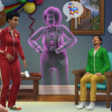 Становится страшно: в The Sims 4 появились призраки