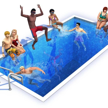The Sims 4: Об общественных бассейнах и дополнениях