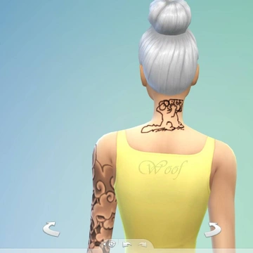 Урок по созданию недефолтных татуировок для The sims 4