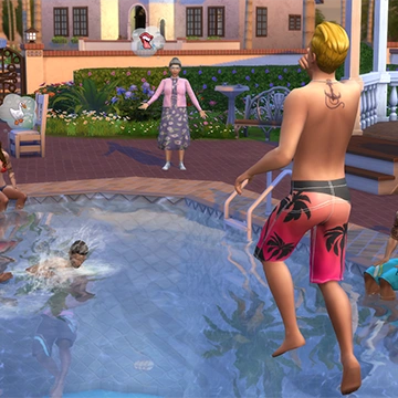Официальный блог: Ликуйте! В The Sims 4 появились бассейны!