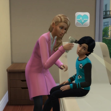 Превью The Sims 4 «На работу!» от SimsVip – Болезни