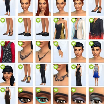 Полный список новых предметов каталога The Sims 4 «Роскошная вечеринка»