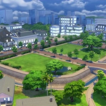 Официальный блог: Новый мир Ньюкрест в The Sims 4