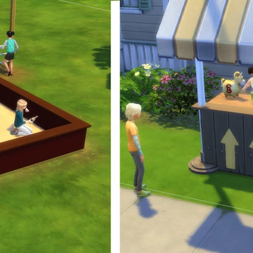 Использование перегородок в The Sims 4
