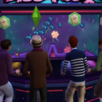 Два новых скриншота The Sims 4 «Веселимся вместе»