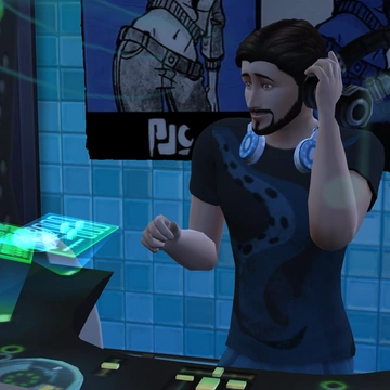Навык ди-джея в «The Sims 4 Веселимся вместе»