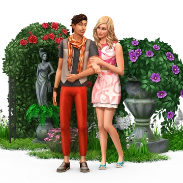 The Sims 4 Романтический сад - трейлер и рендер