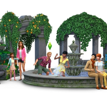 Обзор каталога The Sims 4 «Романтический сад»