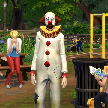 ГАЙД: NPC печального клоуна в The Sims 4