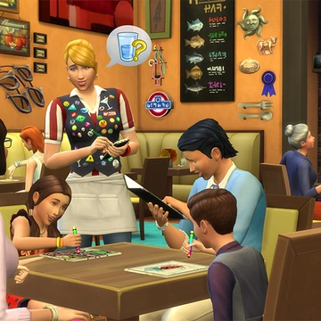 Стройте рестораны и управляйте ими в «The Sims 4 В ресторане Игровой набор»
