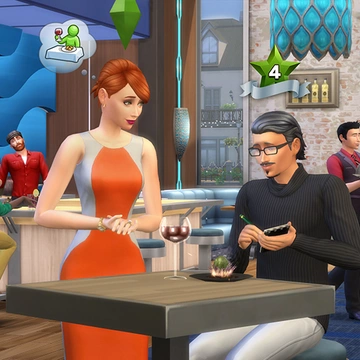 The Sims 4 «В ресторане» — очки бонусов