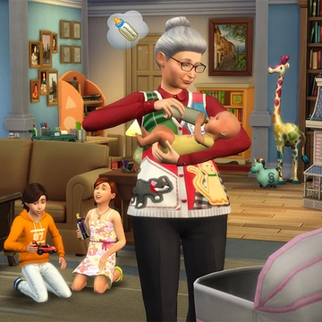 Няня спешит на помощь! Уже в The Sims 4