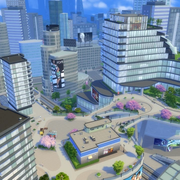 Как мы создавали Сан Мишуно в «The Sims 4 Жизнь в городе»