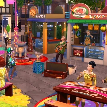 Официальный трейлер про фестивали из «The Sims 4 Жизнь в городе»