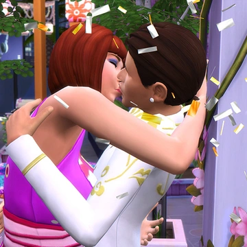 Найди истинную любовь на Фестивале романтики в The Sims 4 «Жизнь в городе»