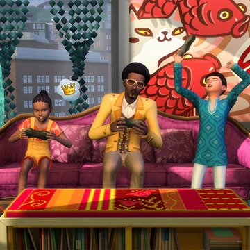 Играем: видеоигры и баскетбол в «The Sims 4 Жизнь в городе»
