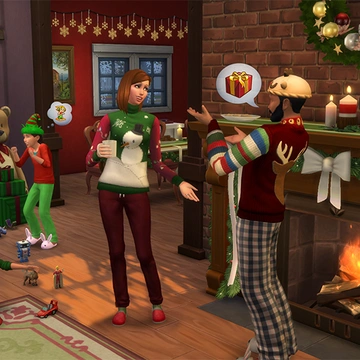 The Sims 4: Обзор обновлённого набора «Праздничный»