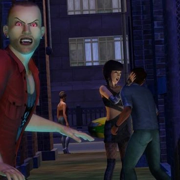 Официальные ключевые особенности игрового набора с вампирами для The Sims 4
