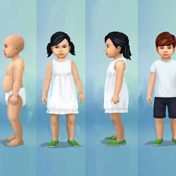 От идеи до воплощения: создание малышей в The Sims 4