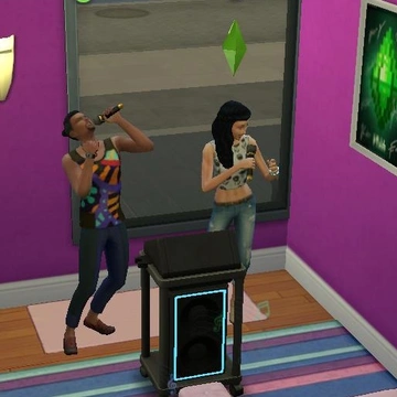 Навык пения в «The Sims 4: Жизнь в городе»