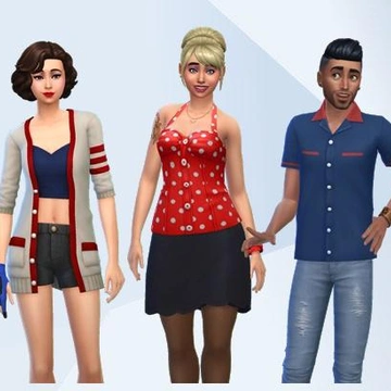 «The Sims 4: Вечер боулинга» — официальные участки и семьи