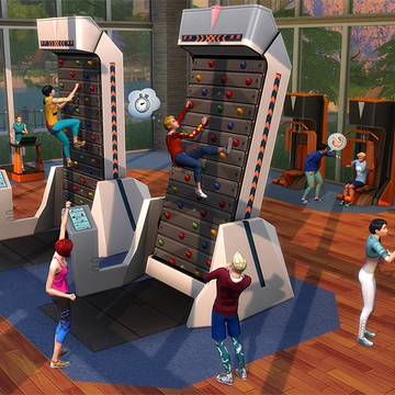 Поддерживайте форму с «The Sims 4 Фитнес — Каталог»!
