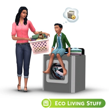 SimGuruGraham объясняет работу стирки в «The Sims 4: Эко-жилье»
