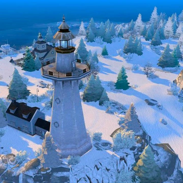 Мод: The Sims 4 «Первый снег»