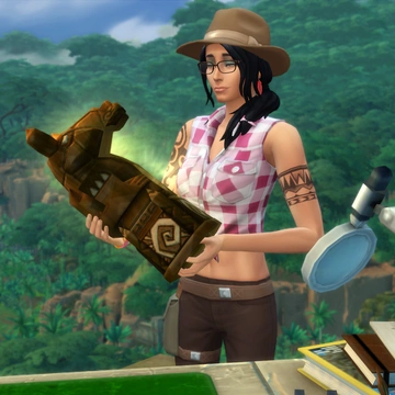 Таинственные реликвии из «The Sims 4: Приключения в джунглях»