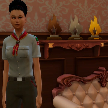 Карьера скаута в The Sims 4 «Времена года»