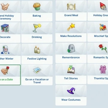 Традиции в «The Sims 4: Времена года»