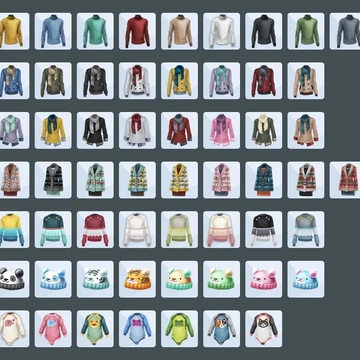 SimGuruConor о процессе открытия вязаной одежды в каталоге сообщества