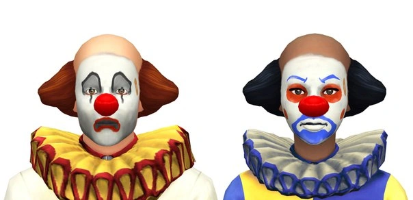The Sims 4: Скрытые костюмы печального клоуна