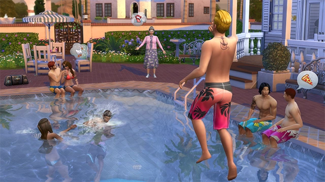 Официальный блог: Ликуйте! В The Sims 4 появились бассейны!