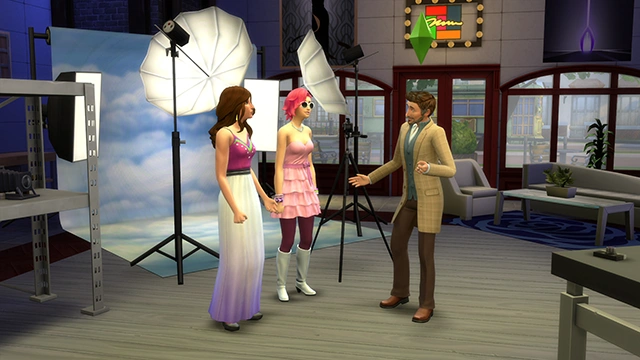 Превью The Sims 4 «На работу!» от SimsVip - Навык фотографии
