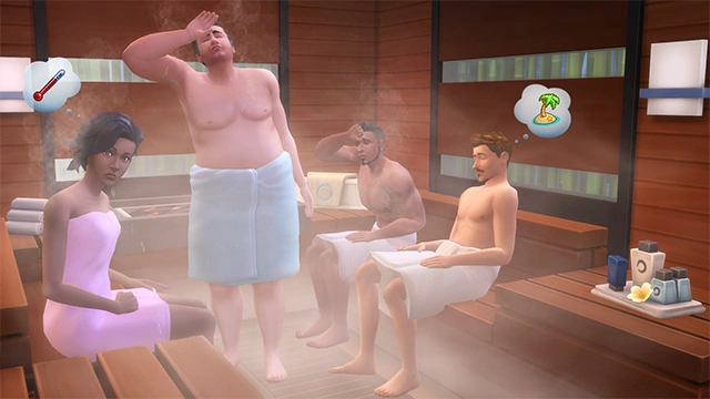 Скоро выйдет игровой набор «The Sims 4 День спа»!