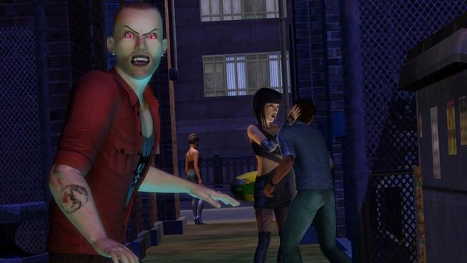 Официальные ключевые особенности игрового набора с вампирами для The Sims 4