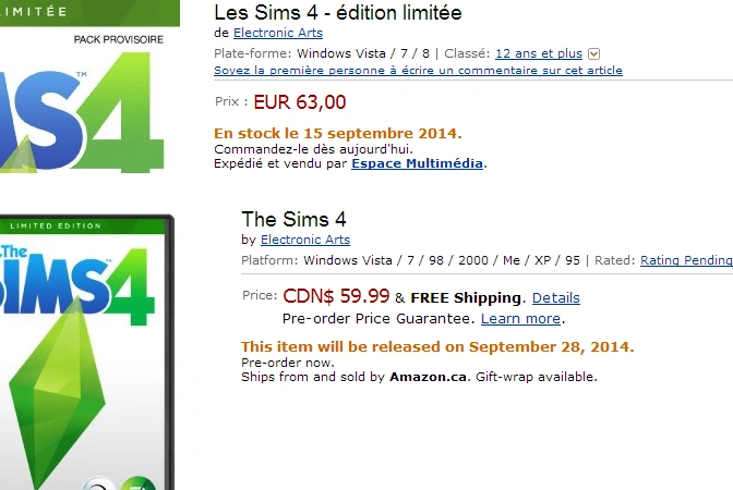 The Sims 4 выйдет в сентябре?