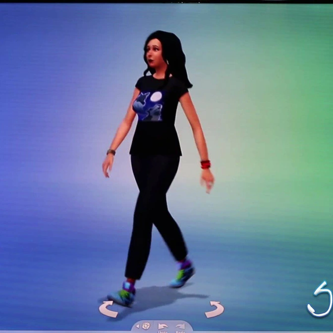 The Sims 4: Стили ходьбы
