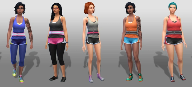 The Sims 4: Концепт-арты от Каифуса Мур