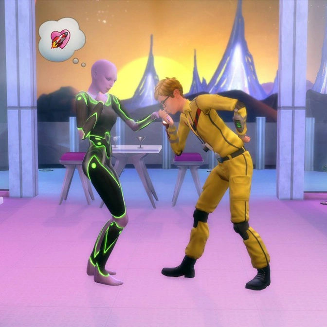 Два новых скриншота дополнения The Sims 4: На работу!