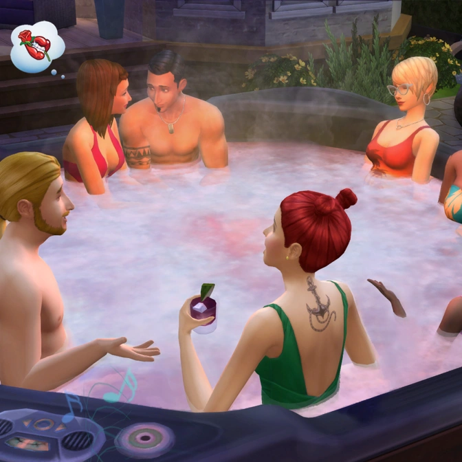Дата выхода каталога The Sims 4 «Внутренний дворик» и два новых скриншота