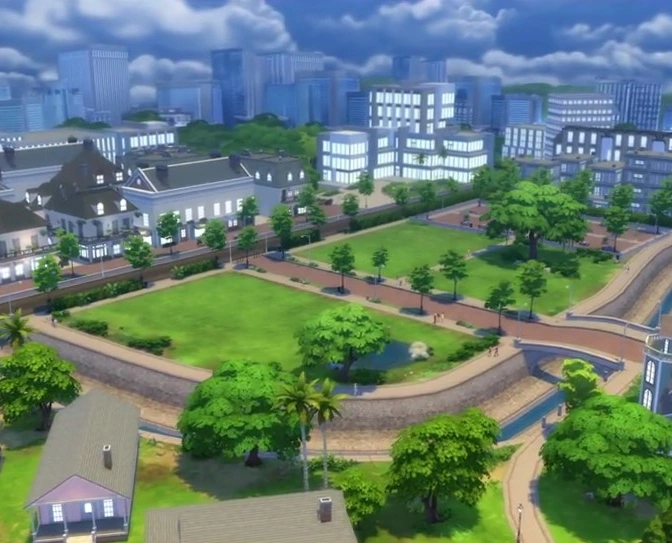 Официальный блог: Новый мир Ньюкрест в The Sims 4