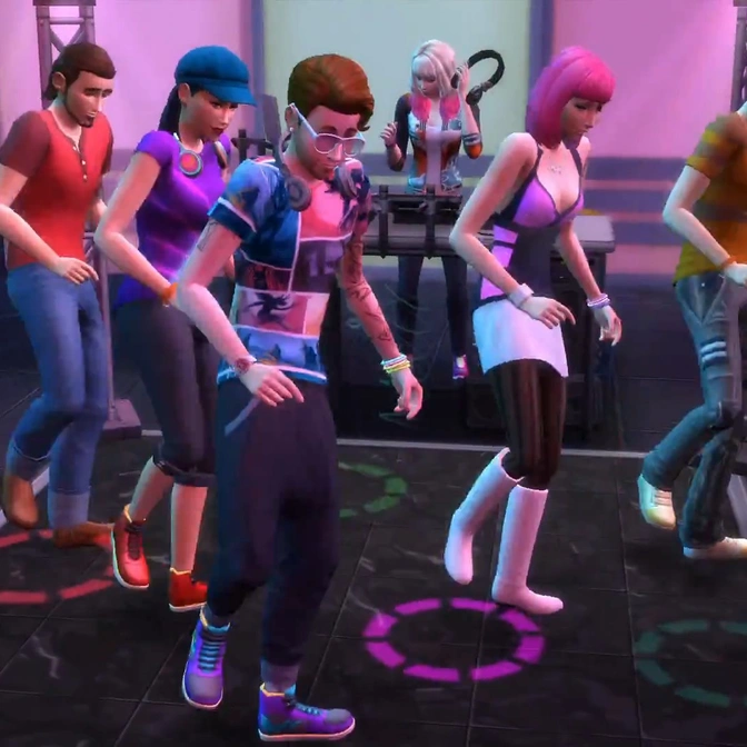 «The Sims 4 Веселимся вместе!» — «Стань звездой танцпола» трейлер + 124 скриншота