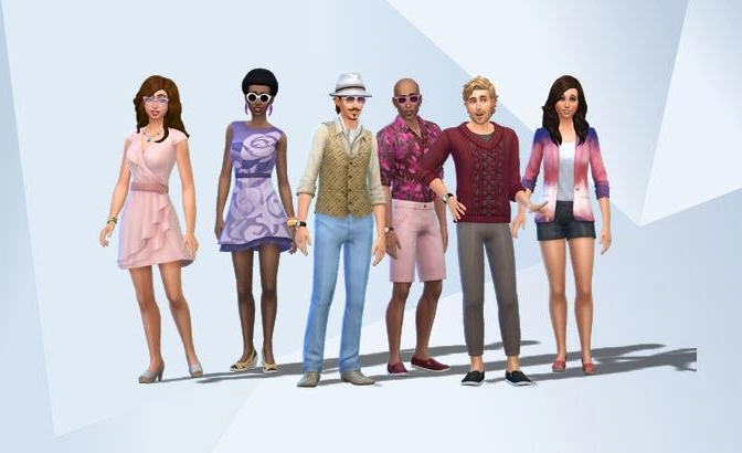 The Sims 4 «Романтический сад» — официальные участки и семьи