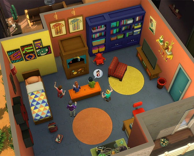 5 советов по созданию превосходных комнат в «The Sims 4 Детская комната — Каталог»