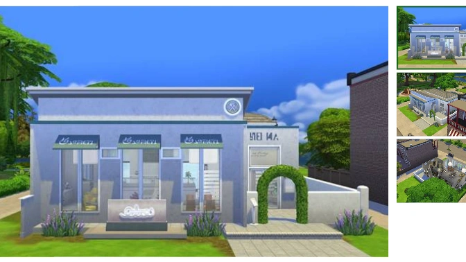 The Sims 4 «В ресторане» — официальные участки и семьи